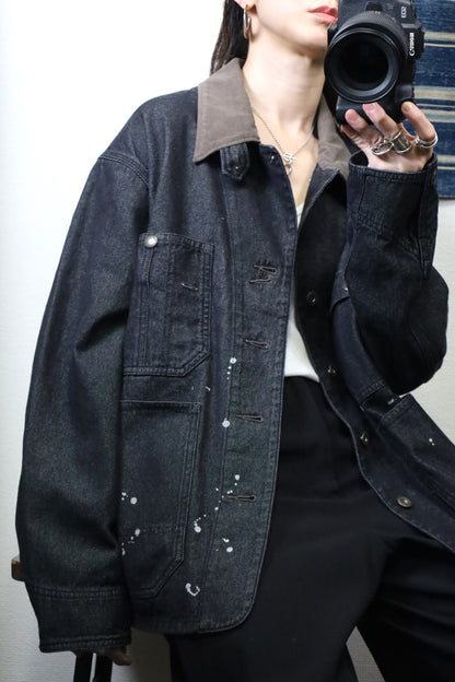 HOWIE Painted Coverall (black)