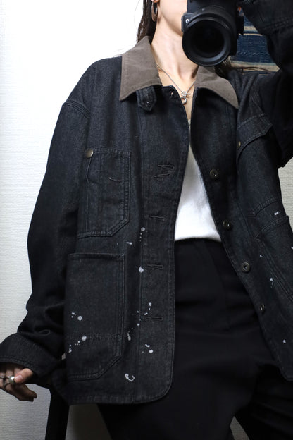 HOWIE Painted Coverall (black)