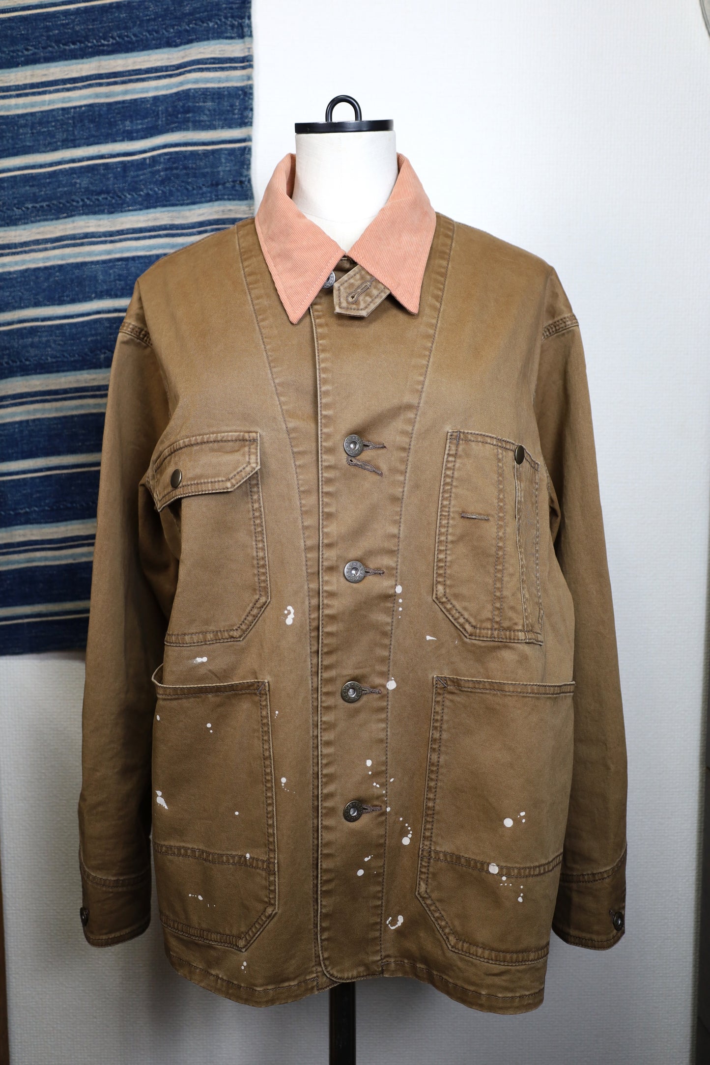 HOWIE Painted Coverall (brown)