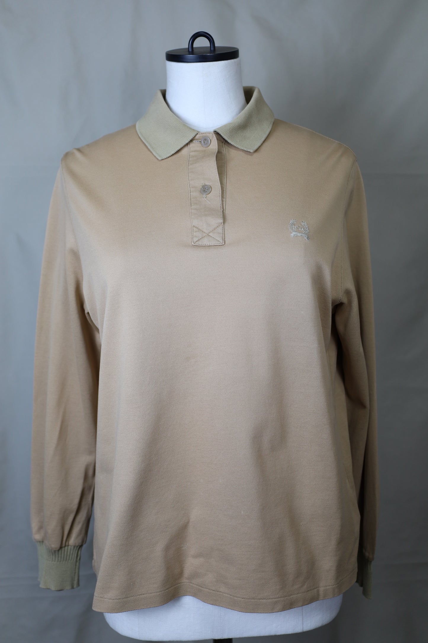 Z243 / 1990's OLD Christian Dior Polo Shirt