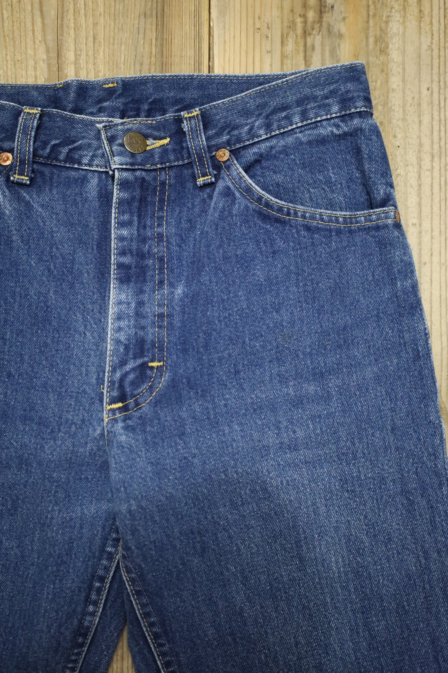 Z865 / 1990's LEE Blue denim