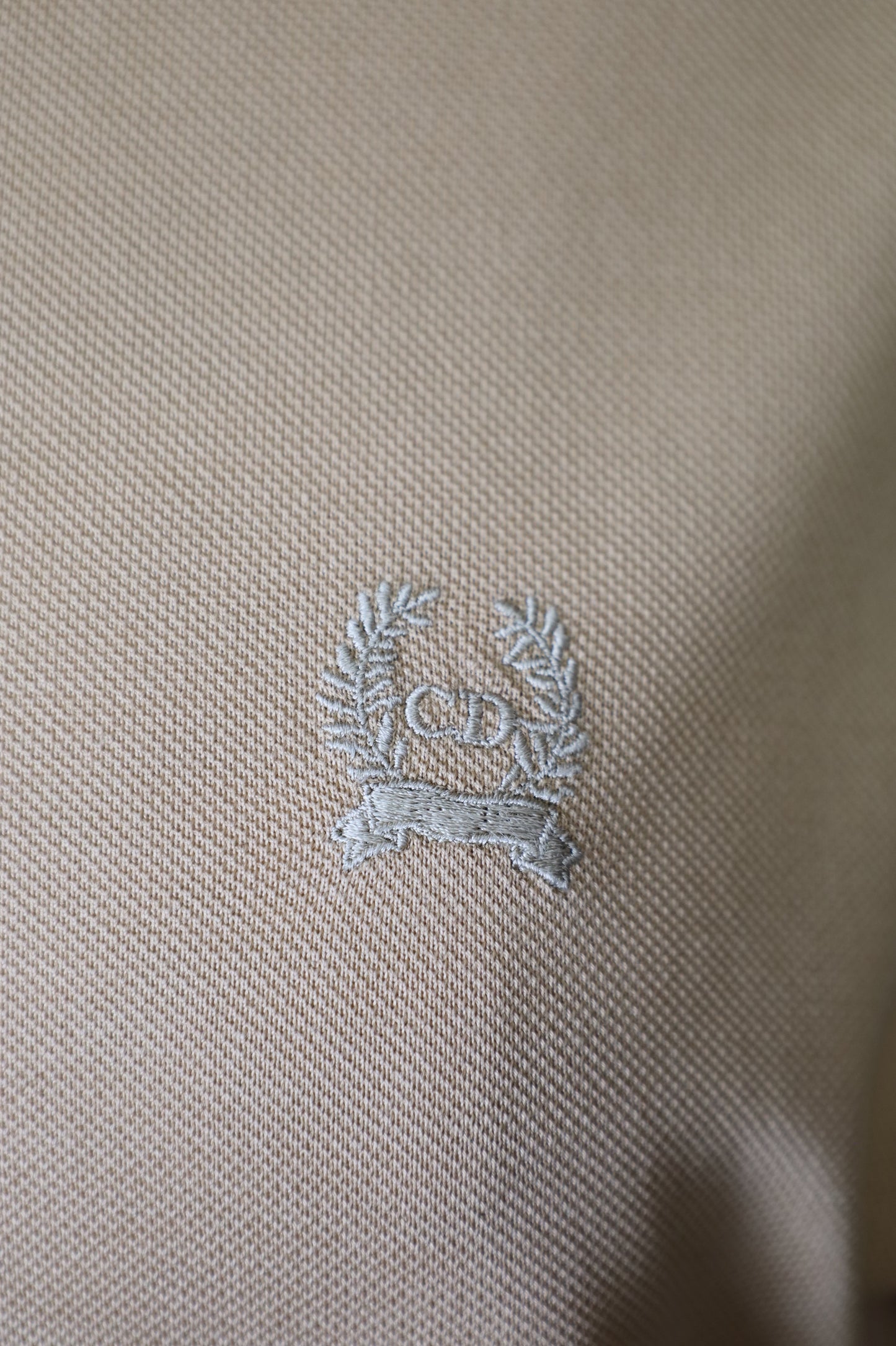 Z243 / 1990's OLD Christian Dior Polo Shirt