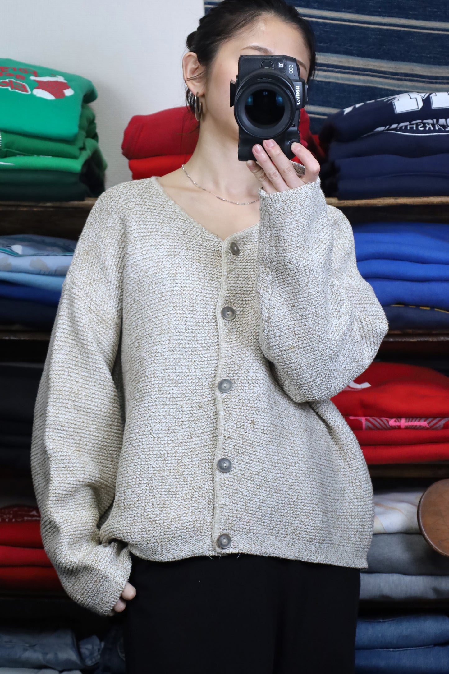 J79 / 1990's GALYAN'S cotton cardigan