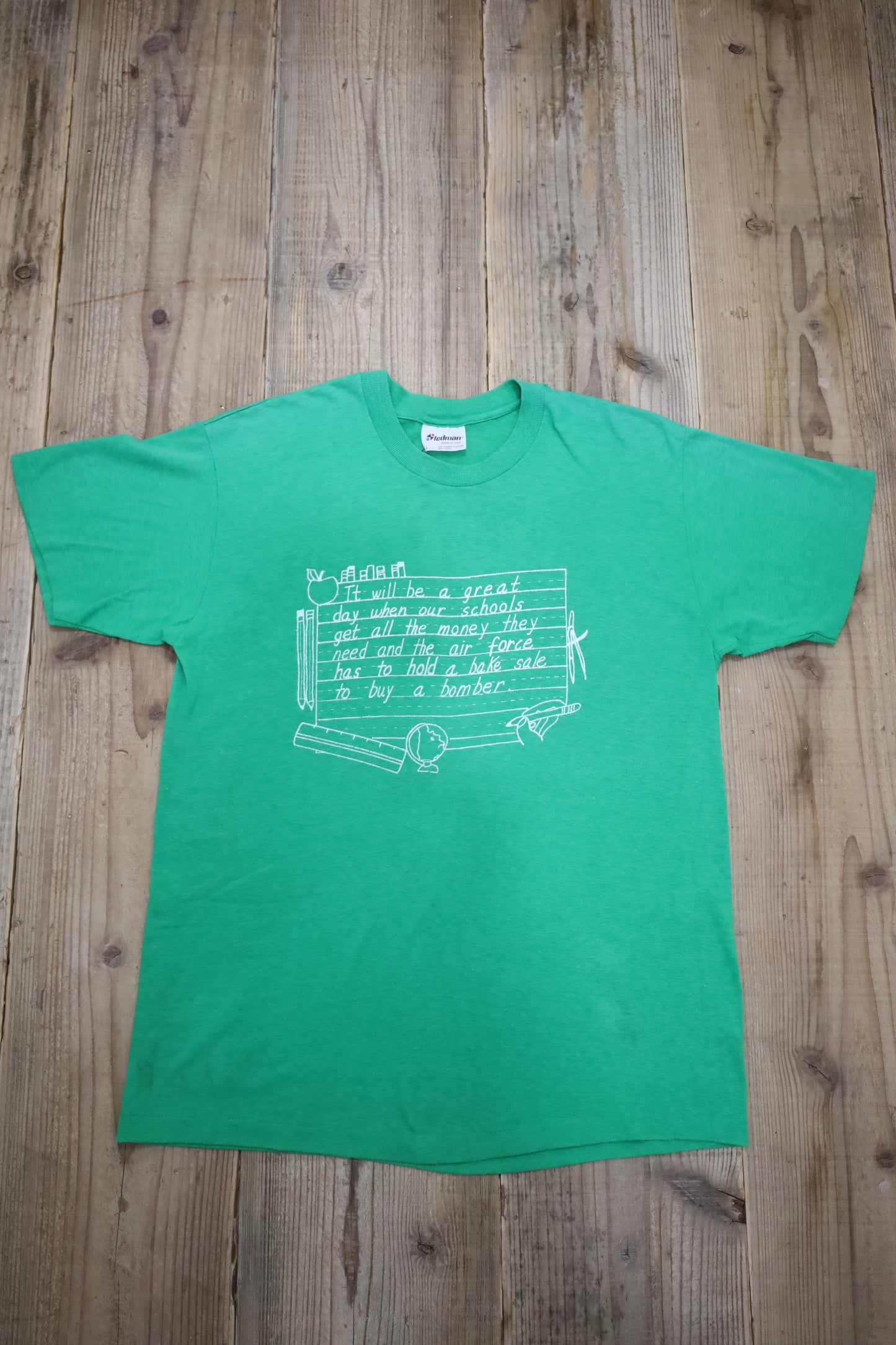 E388 / 1990's Stedman print tee