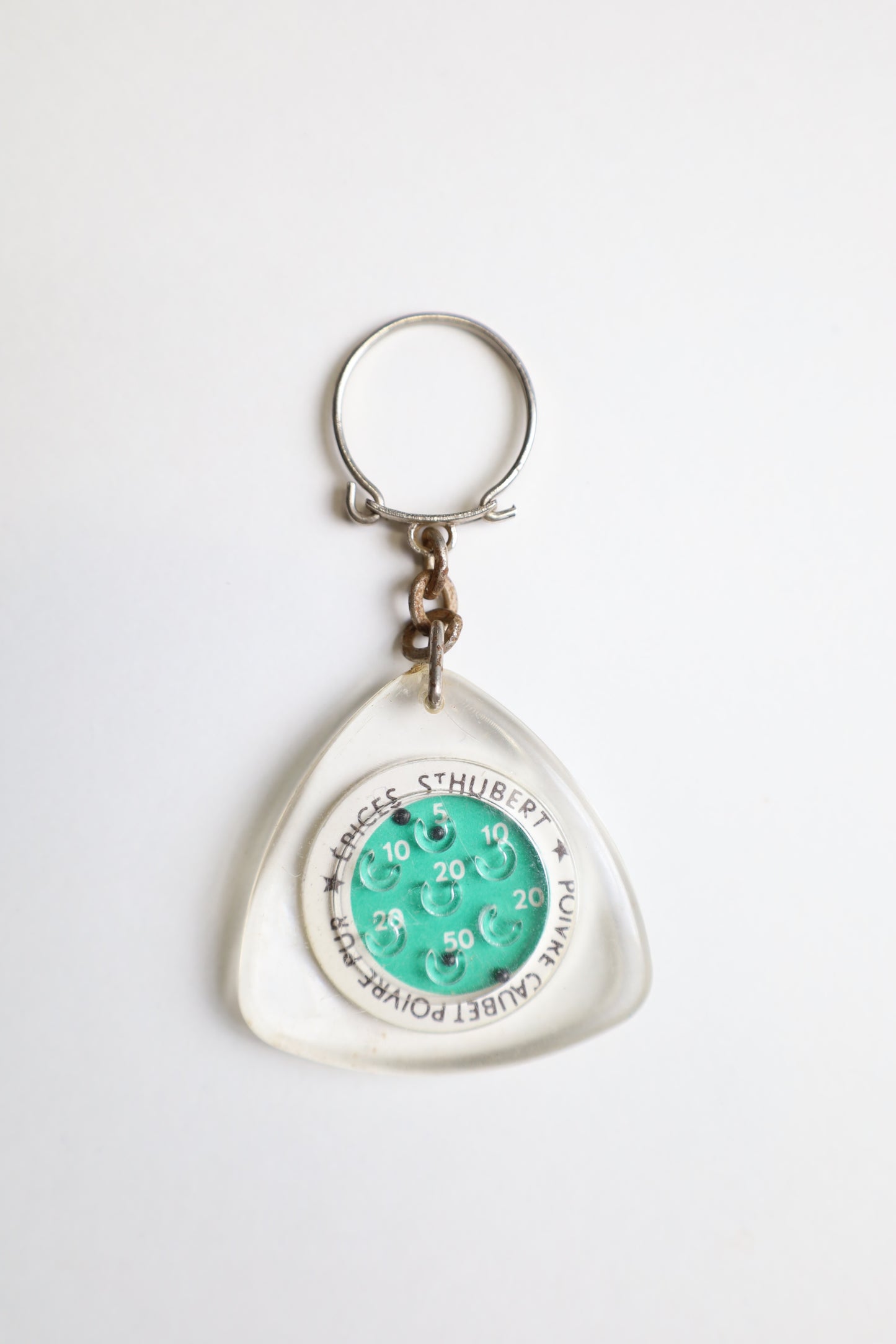 12 / Vintage French key ring