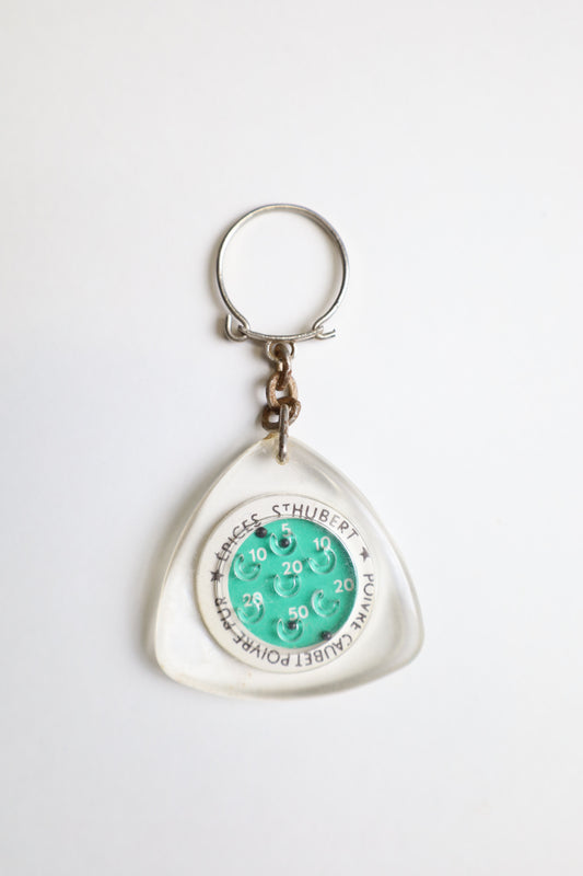 12 / Vintage French key ring