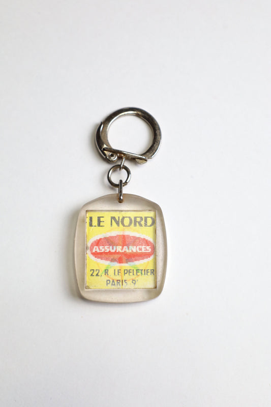 14 / Vintage French key ring