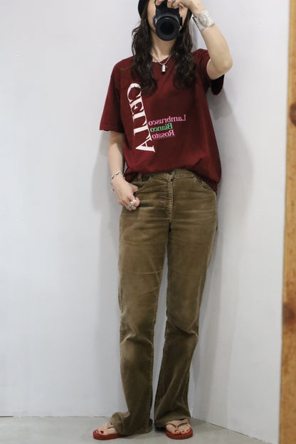 E379 / 1980's FRUTS OF THE LOOM print tee