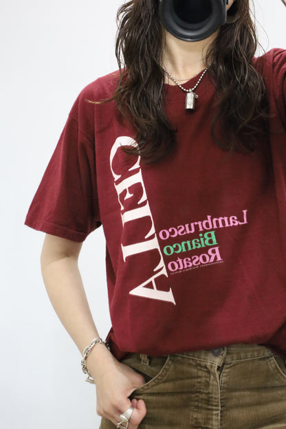 E379 / 1980's FRUTS OF THE LOOM print tee