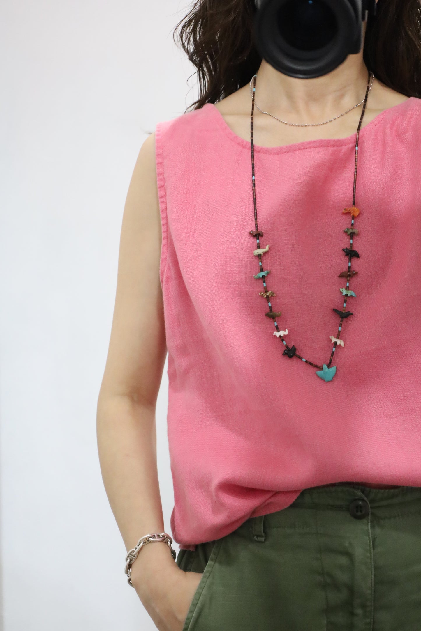 488 / 1990's JONES NEWYORK LINEN VEST