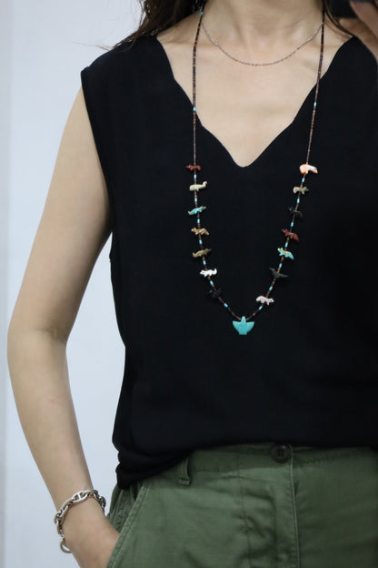 B708 / 2000's black tank top
