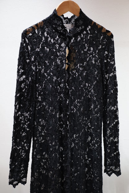 A821 / 2000's ASHLEE black lace long cardigan