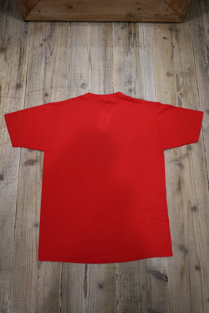 E381 / 1980's Sports wear print tee