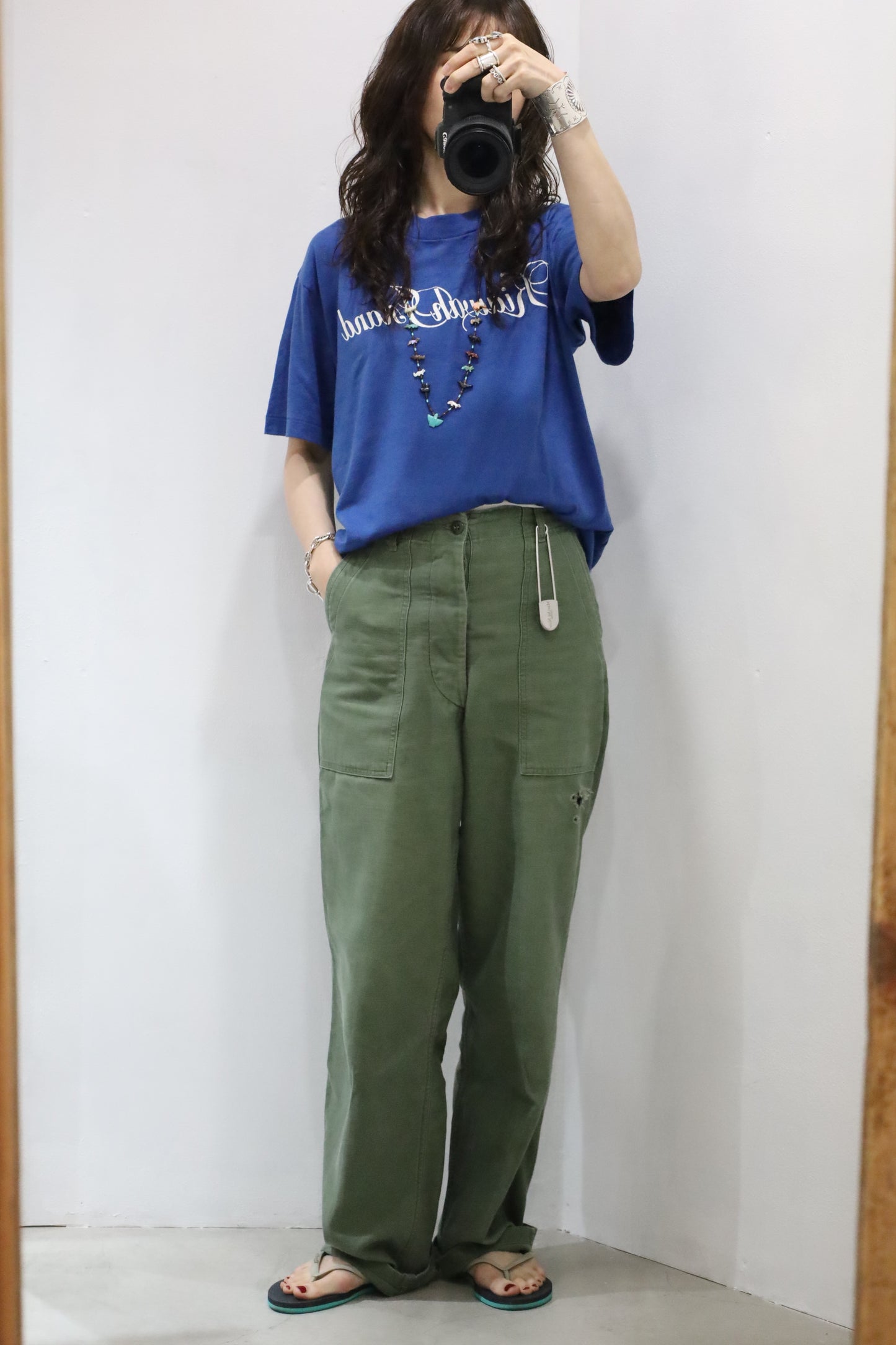 E408 / 1990's WOLD print tee