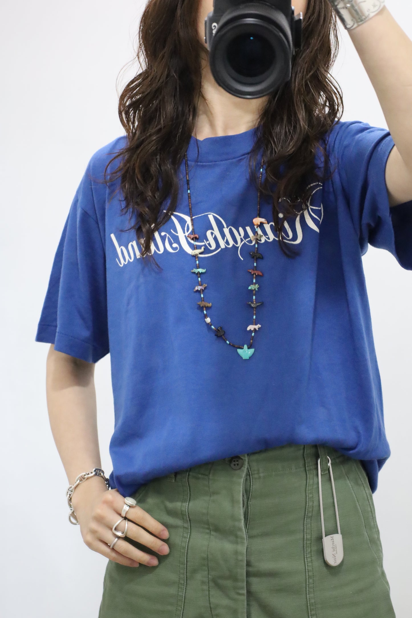 E408 / 1990's WOLD print tee