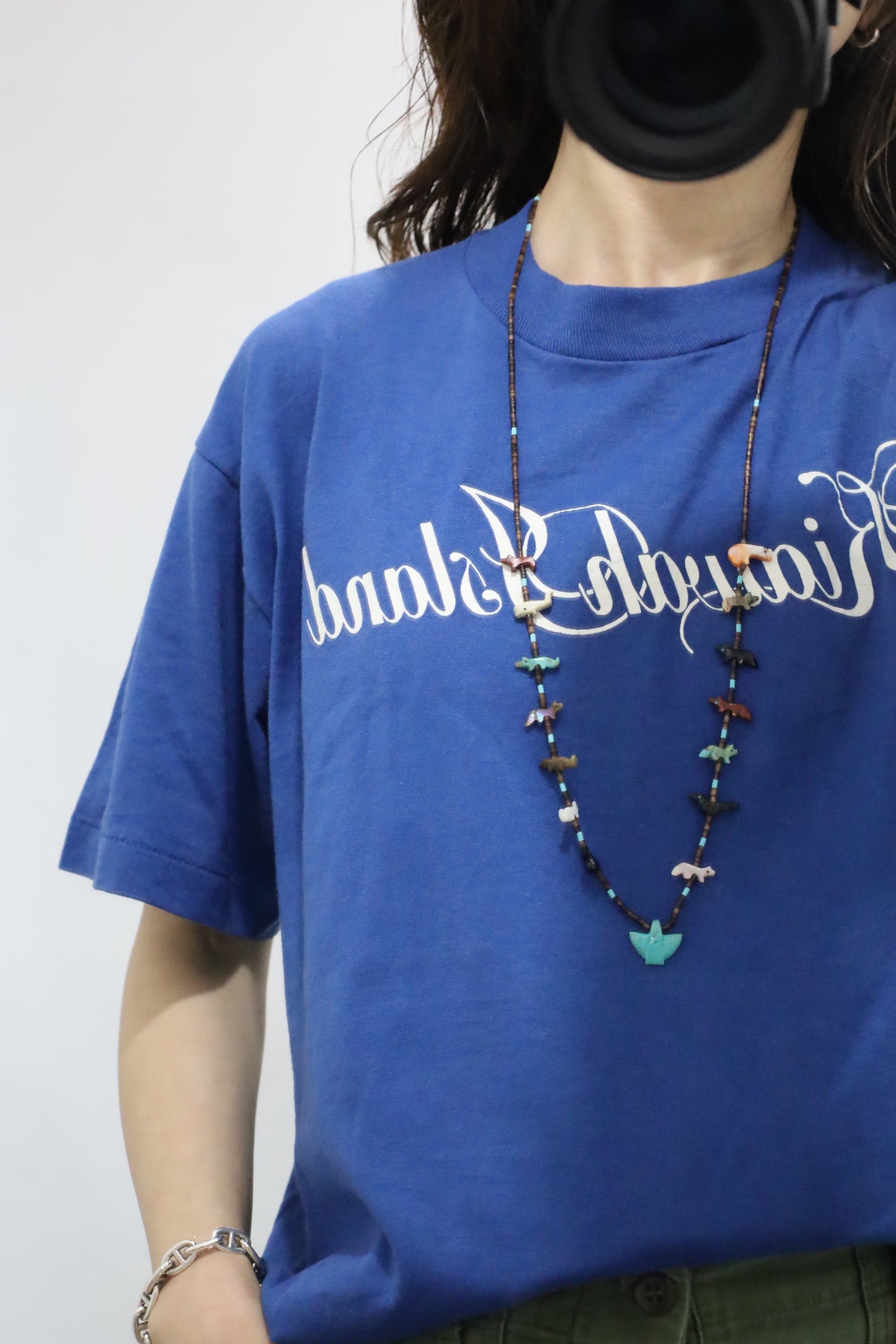 E408 / 1990's WOLD print tee