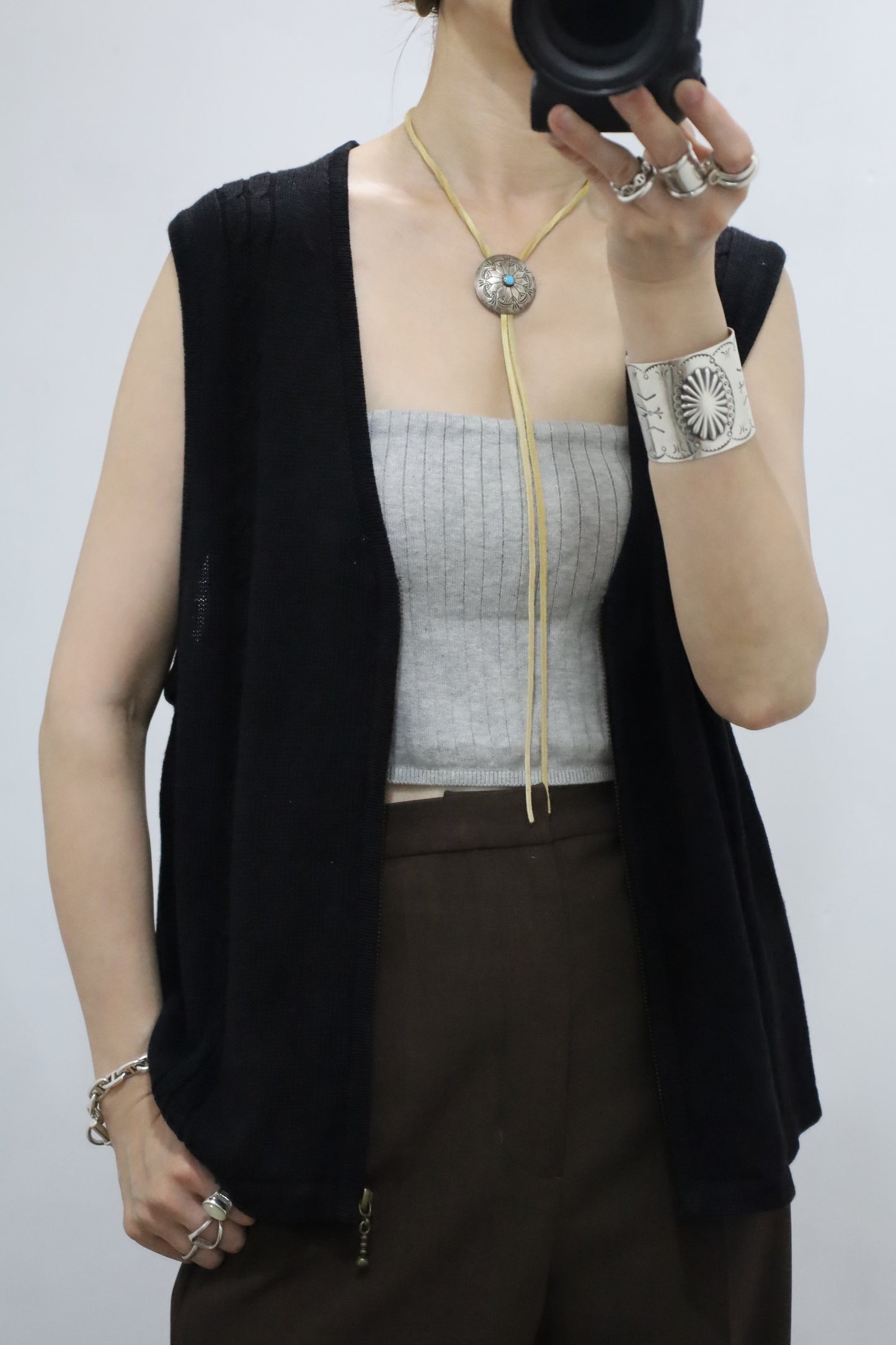 B797 / 1990's SAG HARBOR ZIP UP VEST