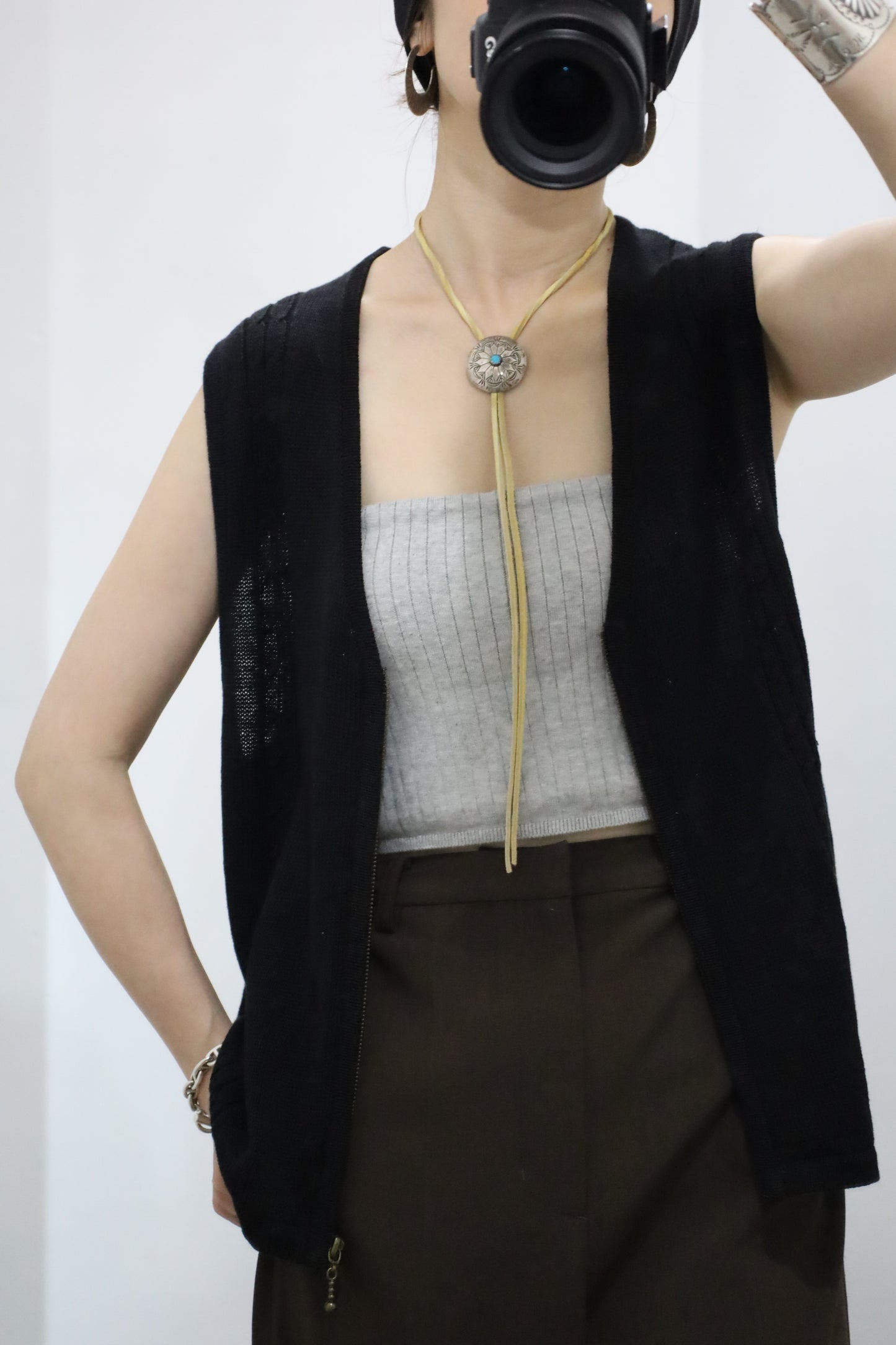B797 / 1990's SAG HARBOR ZIP UP VEST
