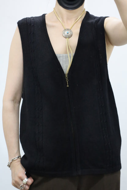 B797 / 1990's SAG HARBOR ZIP UP VEST