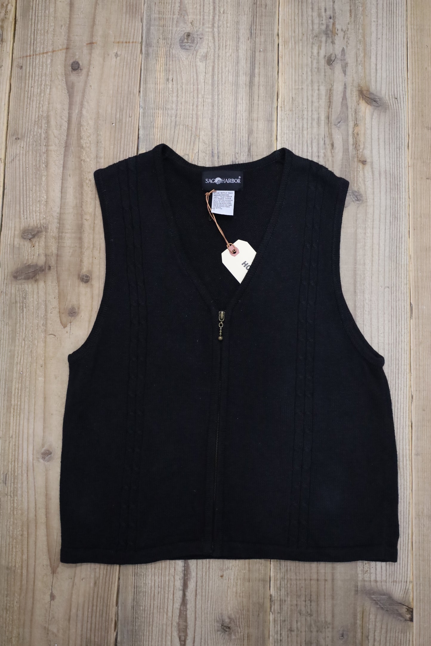 B797 / 1990's SAG HARBOR ZIP UP VEST