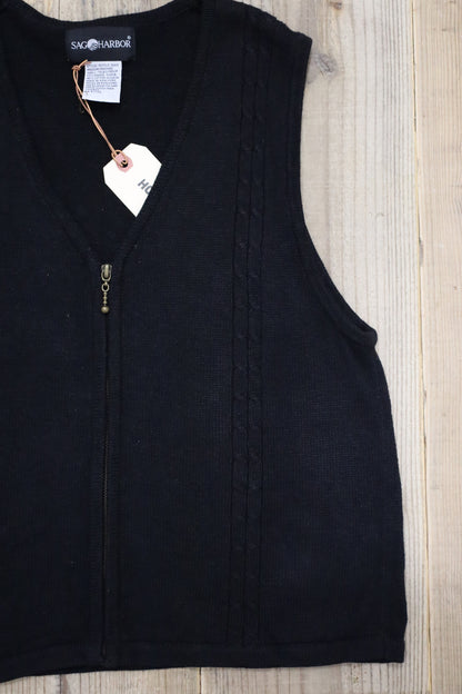 B797 / 1990's SAG HARBOR ZIP UP VEST
