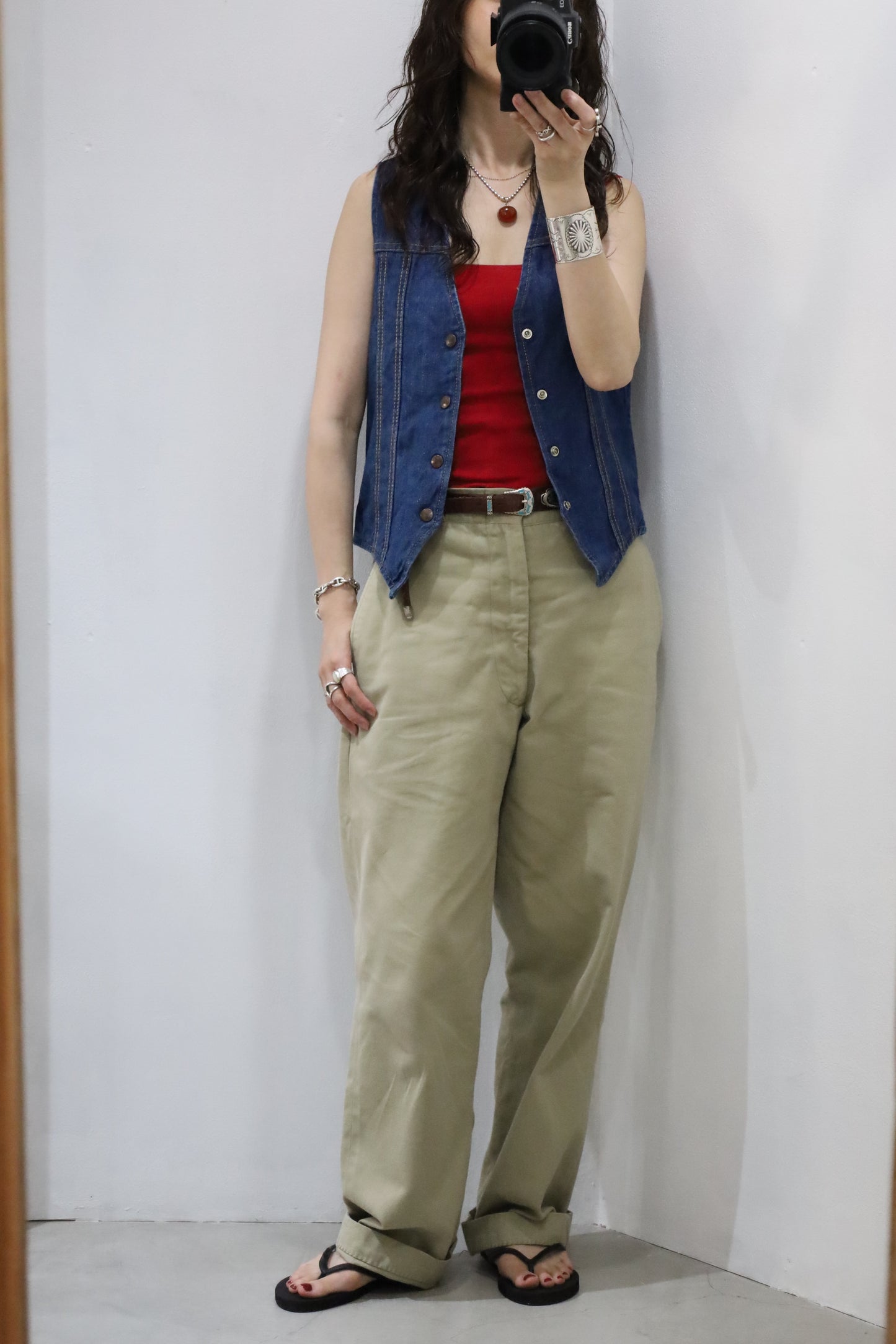 B775 / 1980's GWG  denim vest