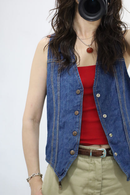 B775 / 1980's GWG  denim vest