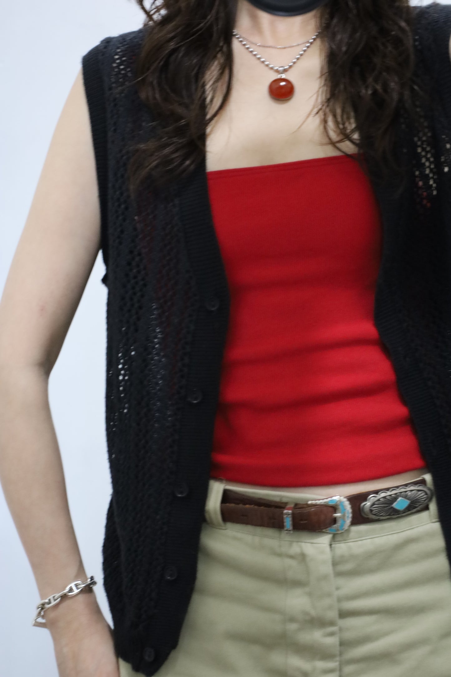 B715 / 1990's devon knit vest