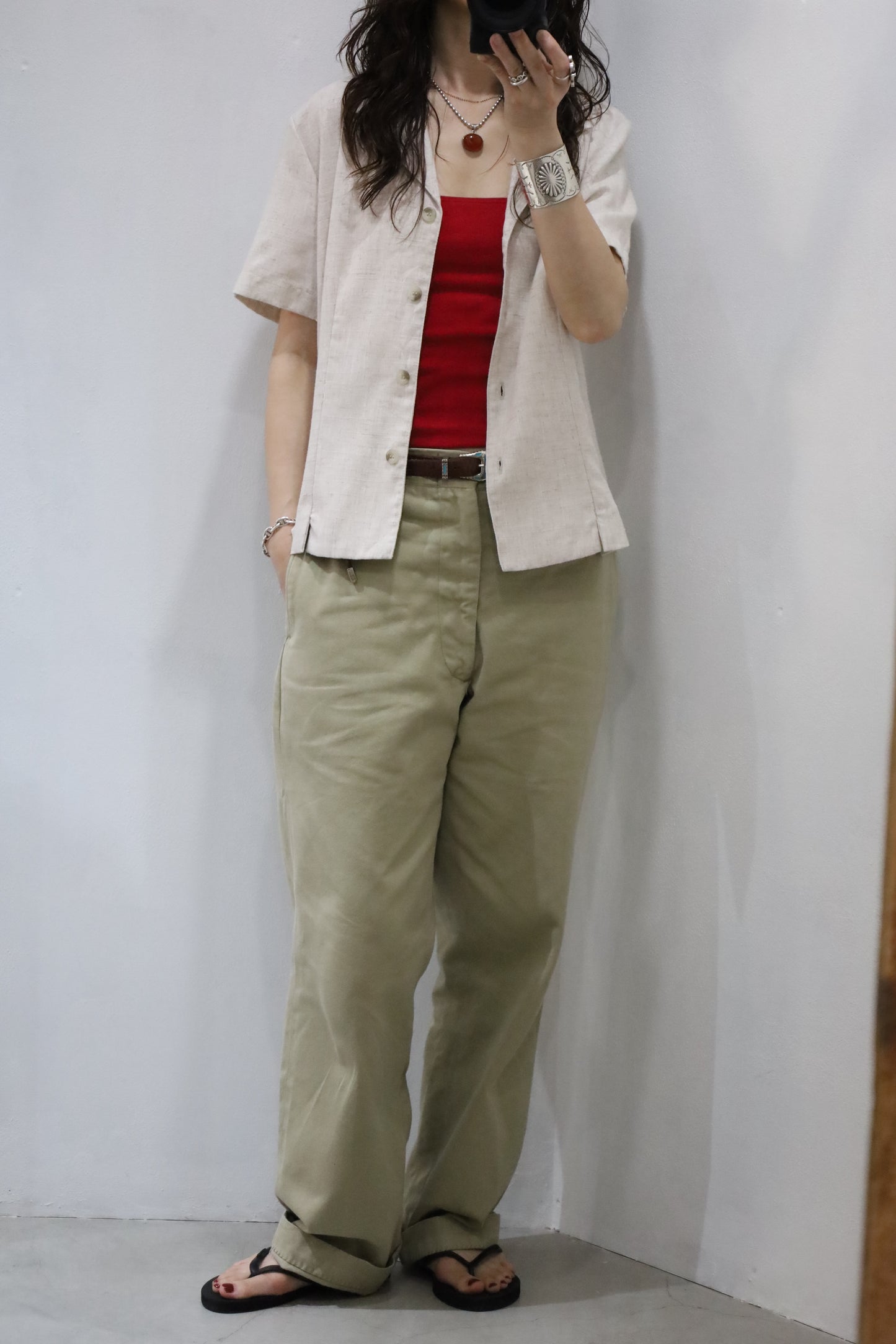 B762 / early2000's BRIGGS short sleeve shirt