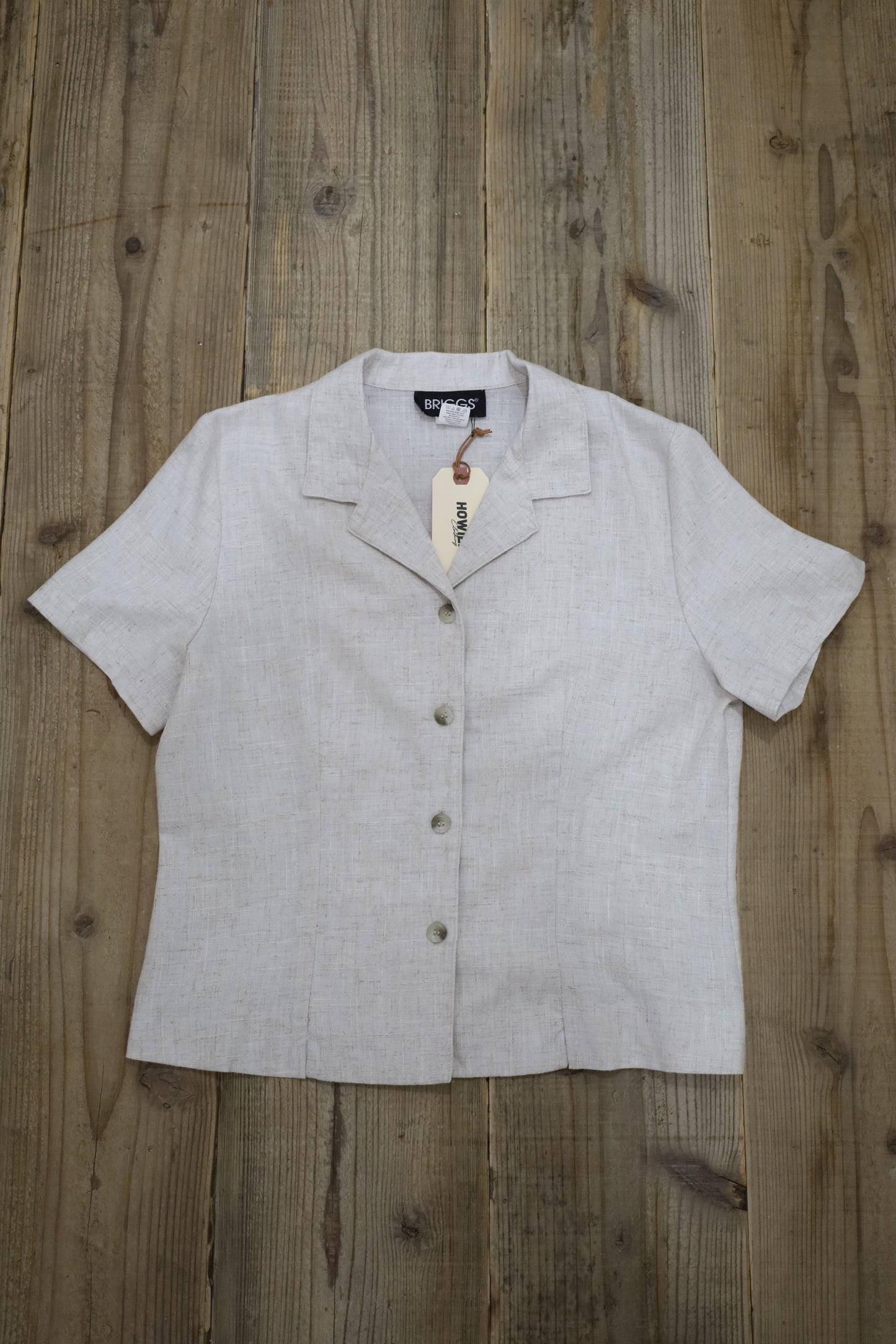 B762 / early2000's BRIGGS short sleeve shirt