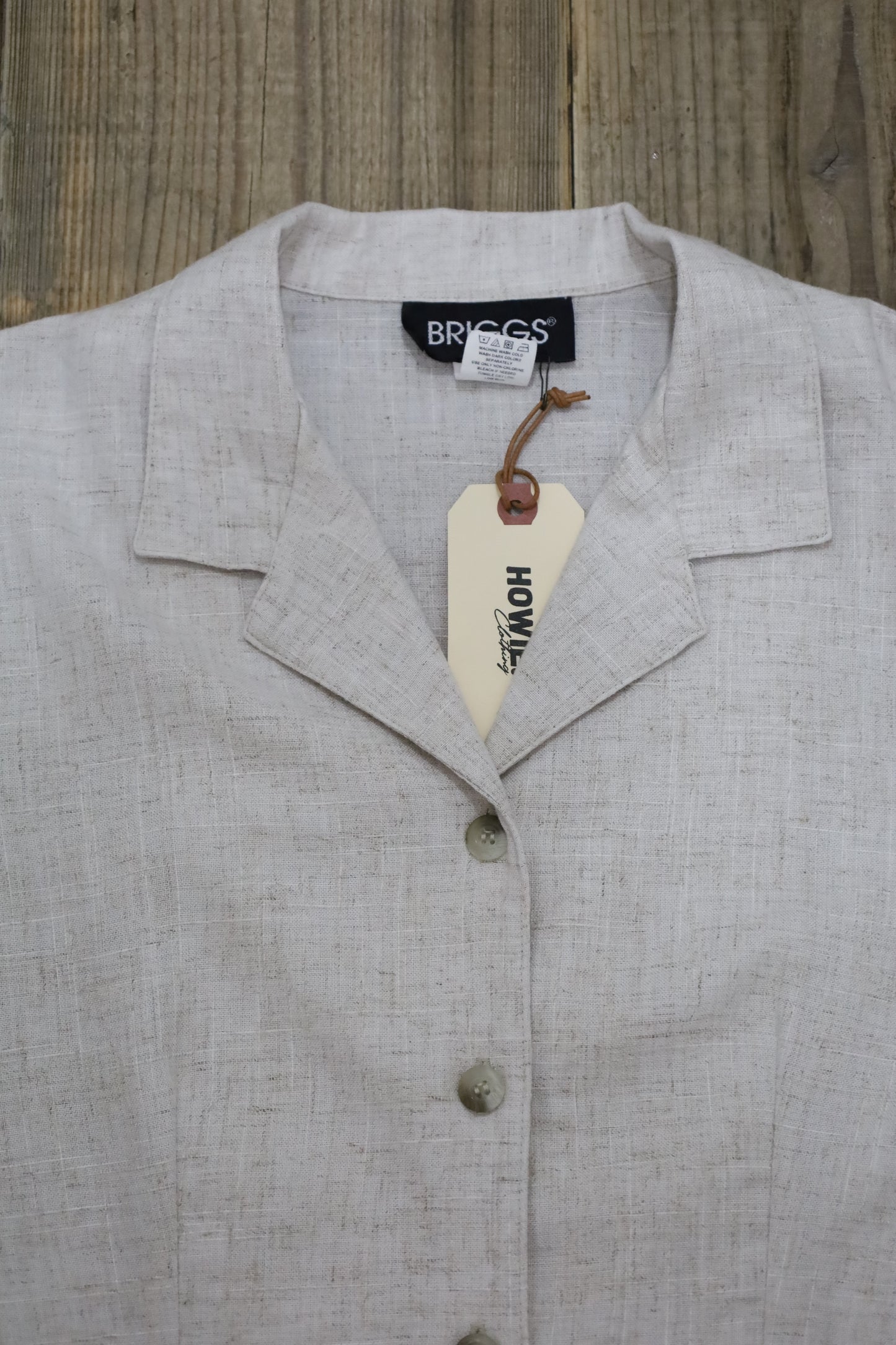 B762 / early2000's BRIGGS short sleeve shirt