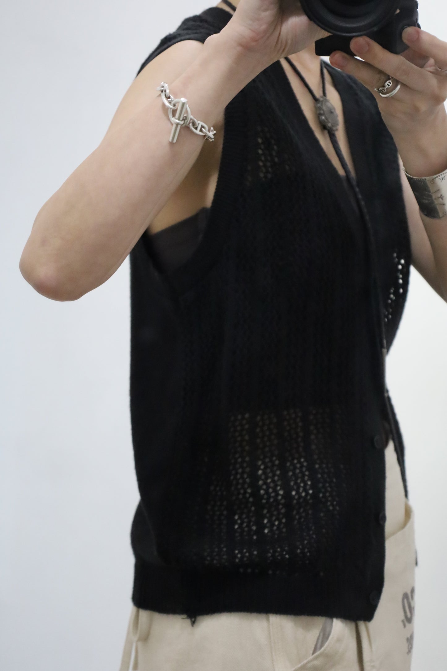 B715 / 1990's devon knit vest