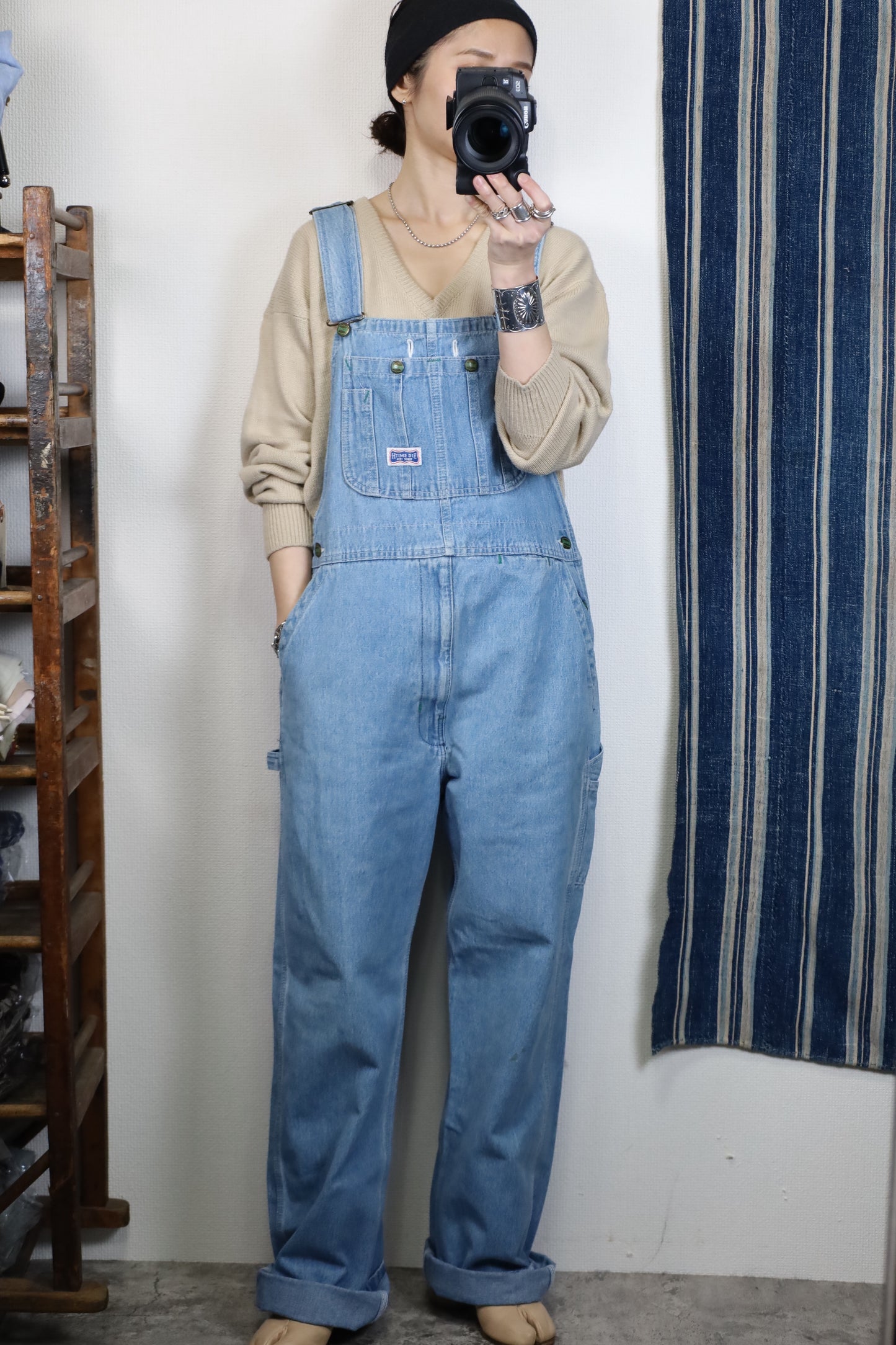 T37 / 1960-70's Vintage BIG SMITH Denim Overall