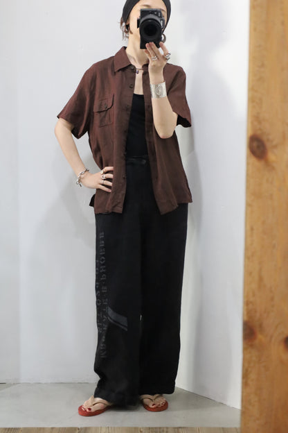 J213 / early2000's Herve benard linen shirt