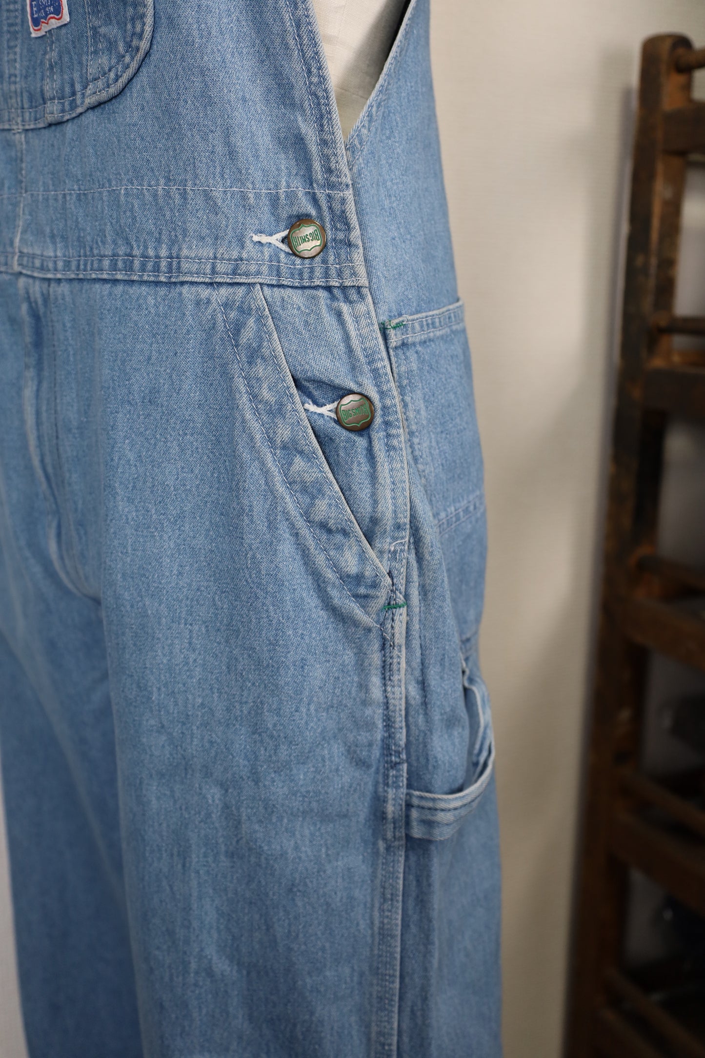 T37 / 1960-70's Vintage BIG SMITH Denim Overall