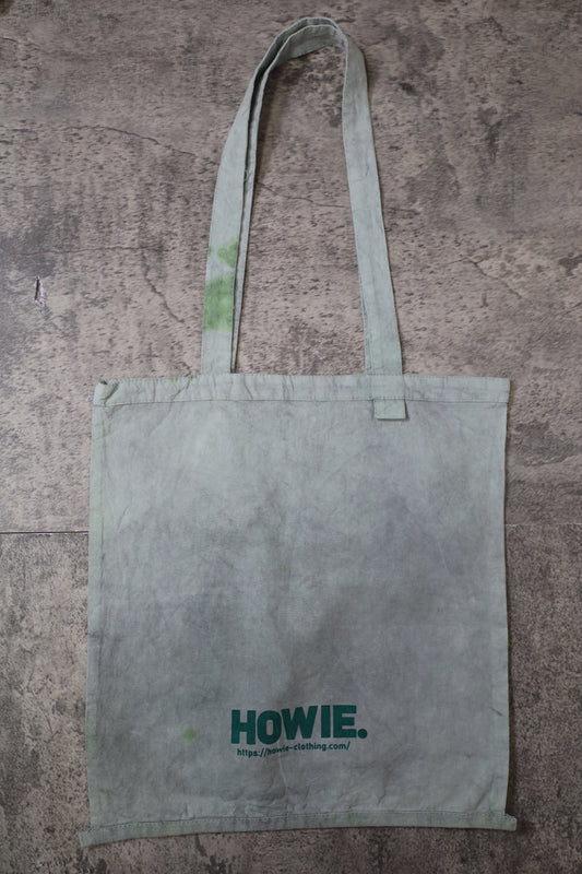 HOWIE shopping tote bag (color dyeing : green gray)