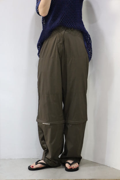 Z835 / early2000's Bootleg booth detachable nylon pants