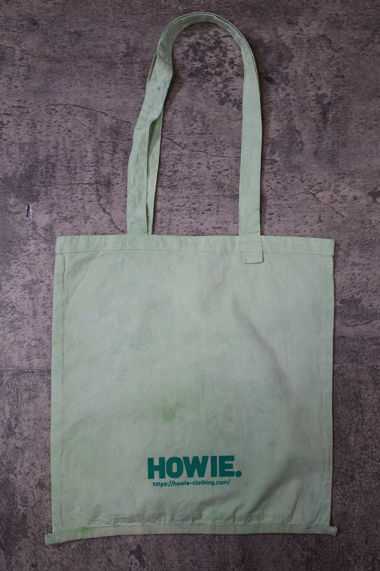 HOWIE shopping tote bag (color dyeing : green)