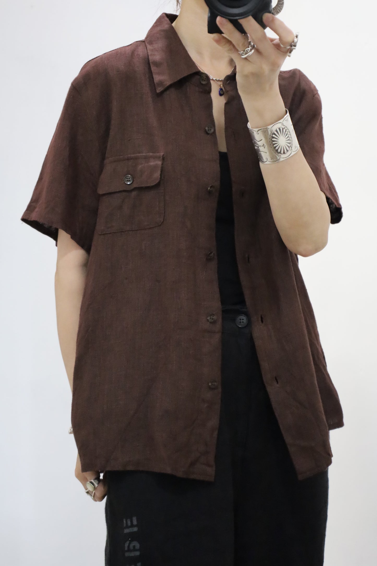 J213 / early2000's Herve benard linen shirt