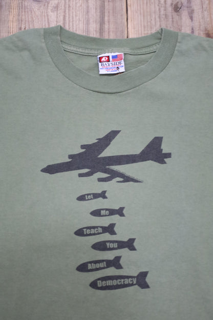 Z719 / 1990's OLD BAYSIDE Print T-Shirt
