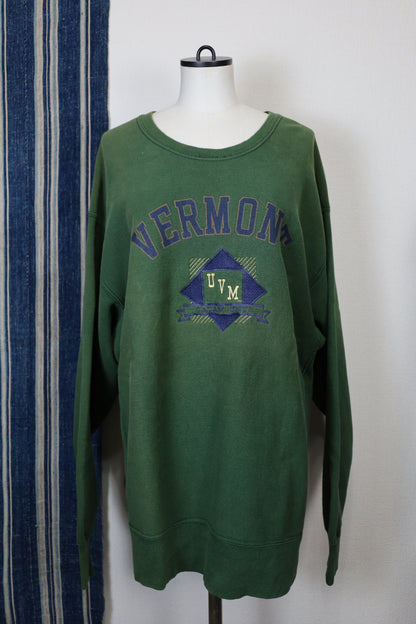 Z535 / 1990's JANSPORTS reverse weave VERMONT sweat