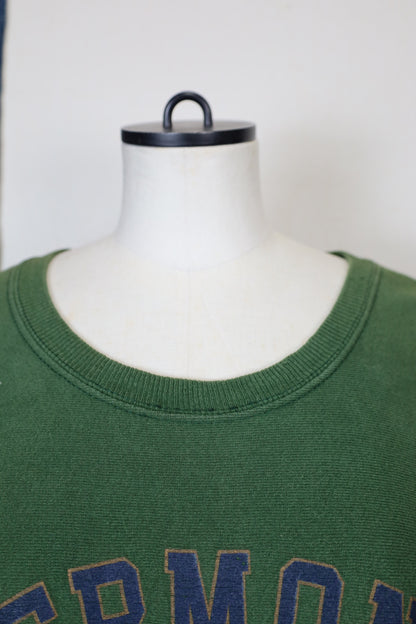 Z535 / 1990's JANSPORTS reverse weave VERMONT sweat