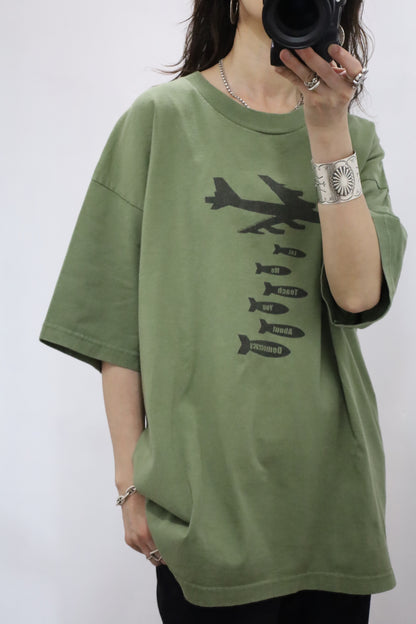 Z719 / 1990's OLD BAYSIDE Print T-Shirt