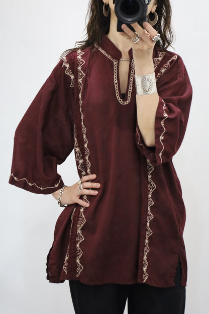 J282 / 1970's UNKNOWN pullover  shirt