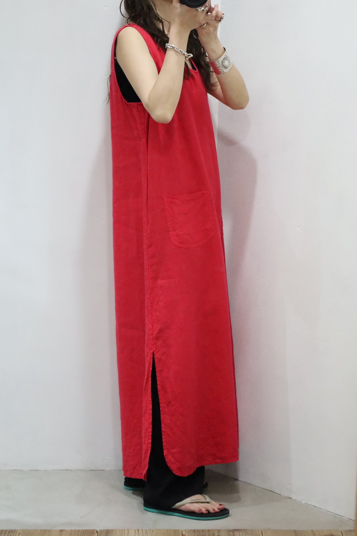 E420 / 2000's J J ILL linen one-piece