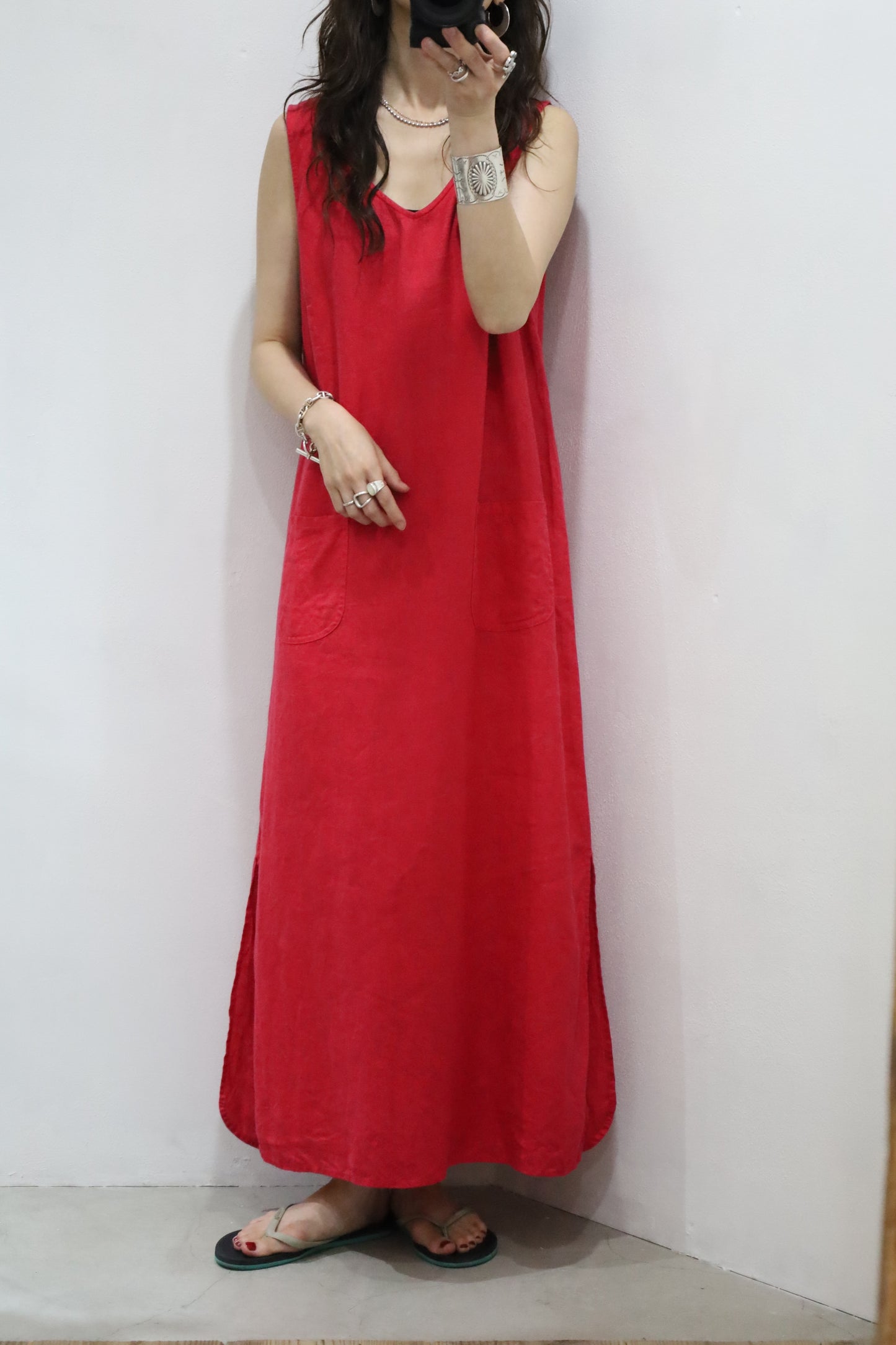 E420 / 2000's J J ILL linen one-piece