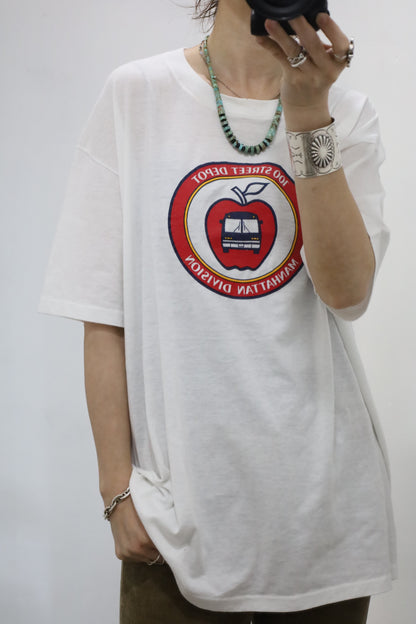 E542 / 1990's UNKNOWN print tee
