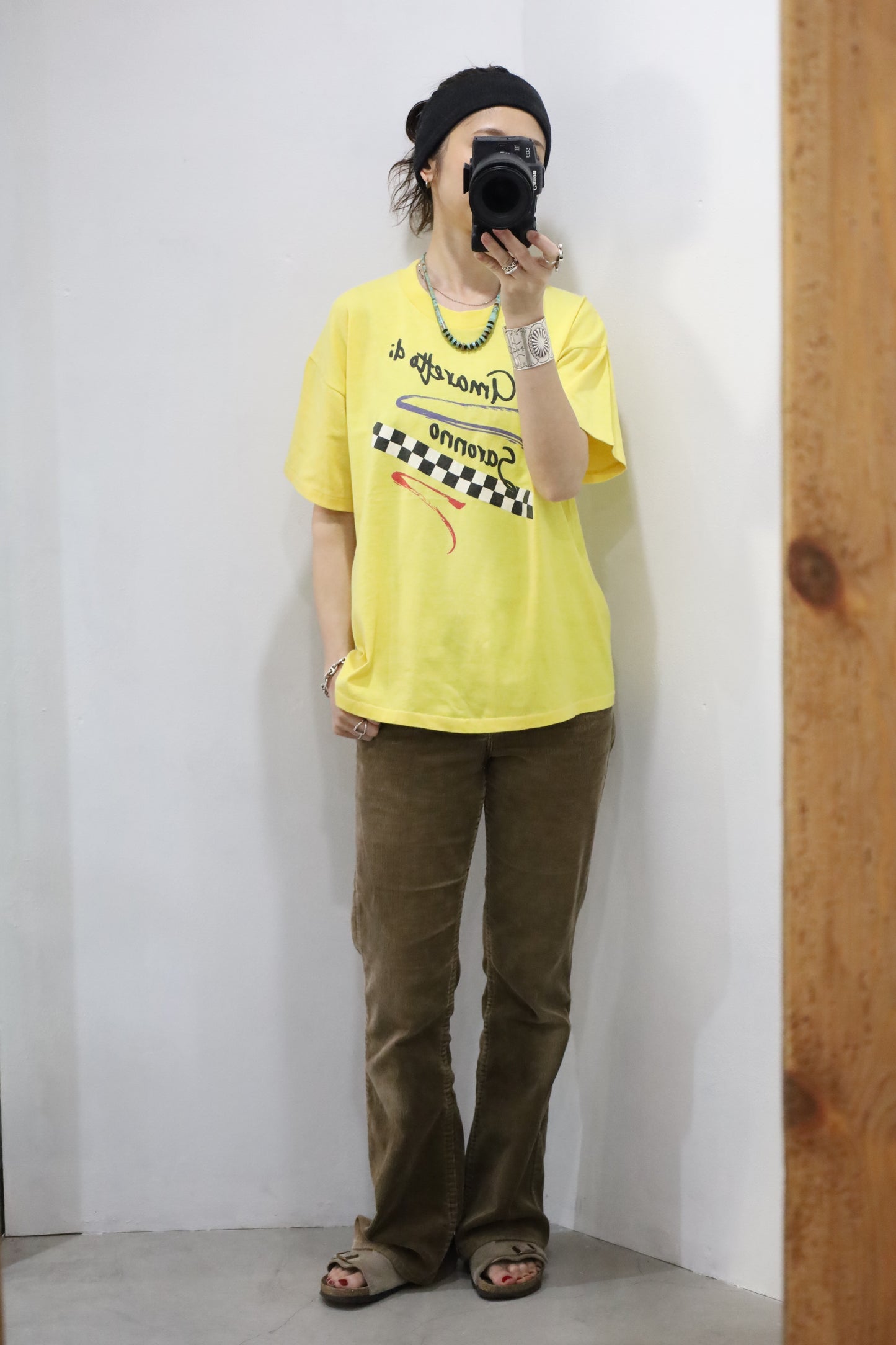 E545 / 1990's UNKNOWN print tee