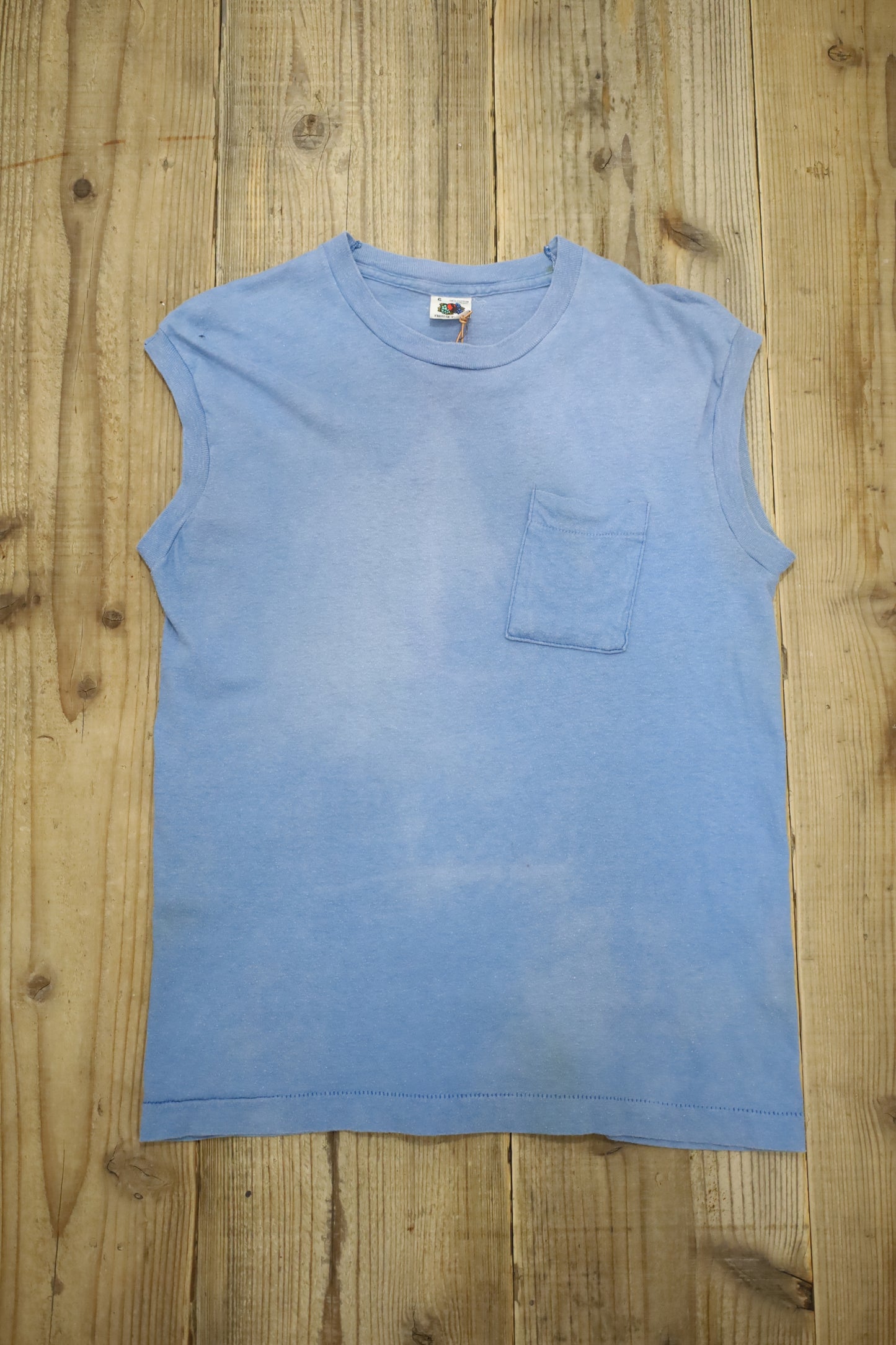 Y26 / 1980's OLD FRUITS OF THE LOOM Sleeveless Tee