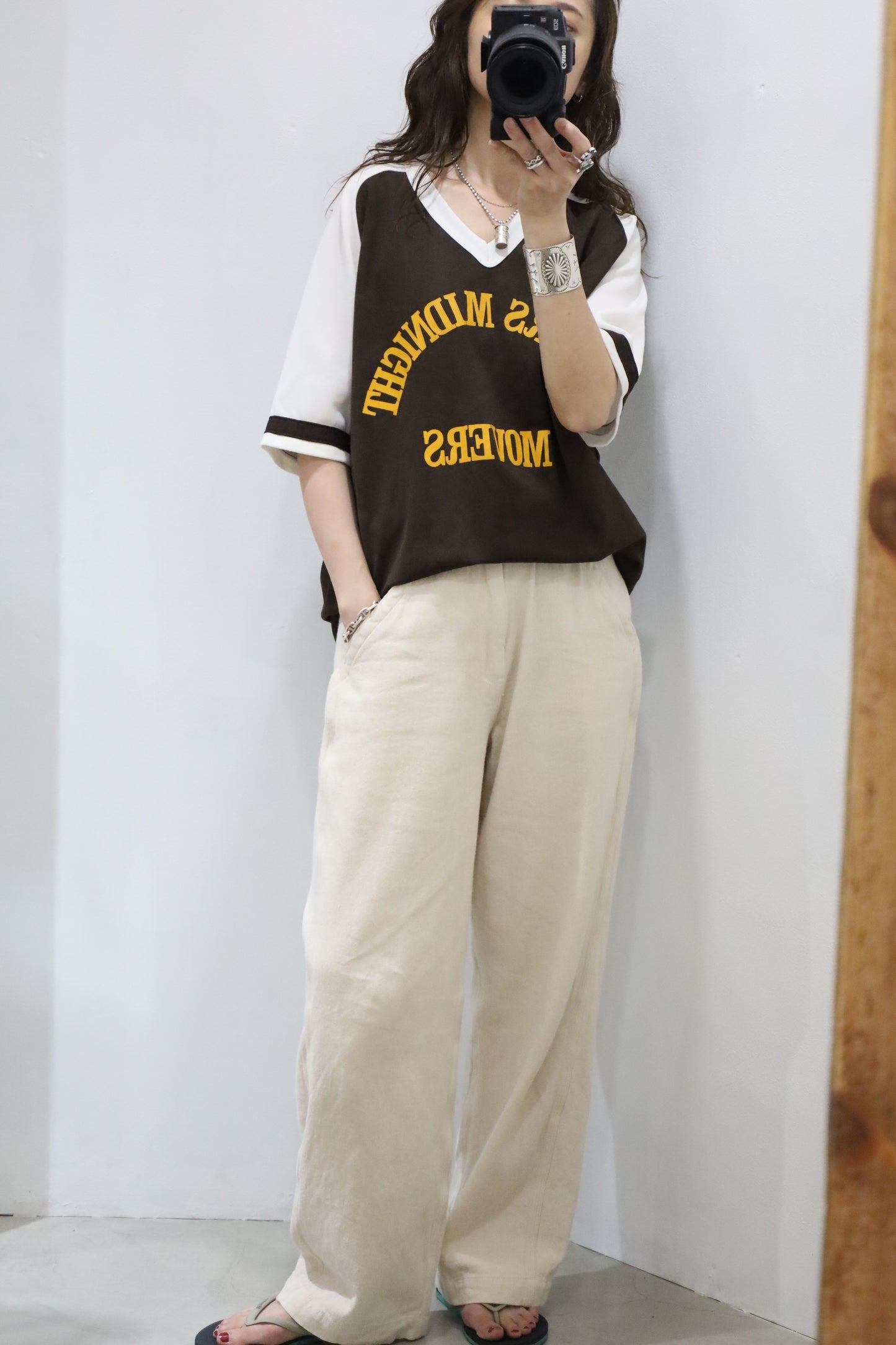 E612 / 1970's Vintage majestuc Football Tee